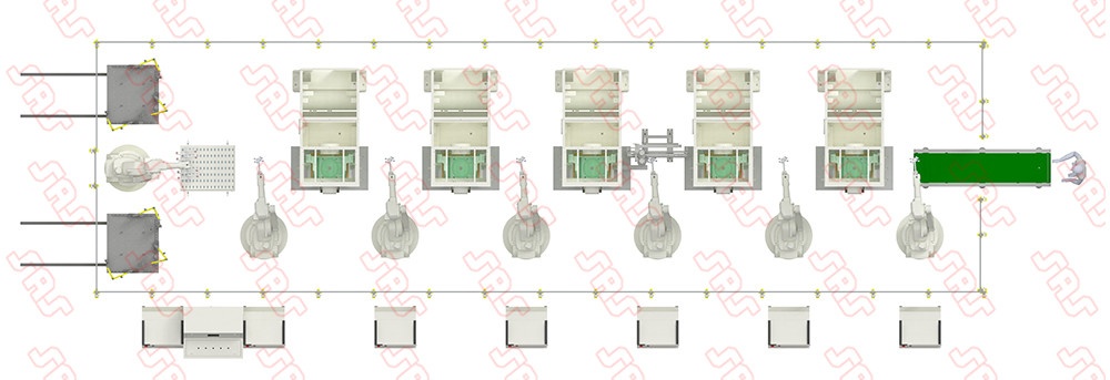 Small Robotic Stamping Line 2