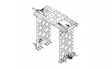 Palletizing handling end picker